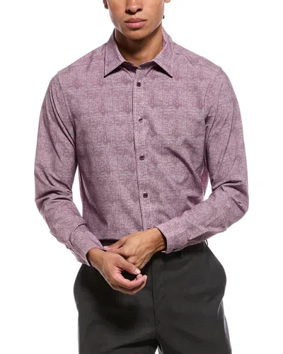 Report Collection 4-way Printed Woven Sport Shirt In Multi