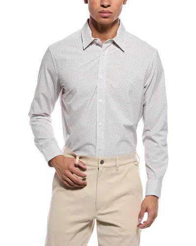 Report Collection 4-way Woven Sport Shirt In White