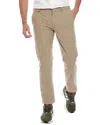 Report Collection Eddie Stretch Woven Trouser In Brown