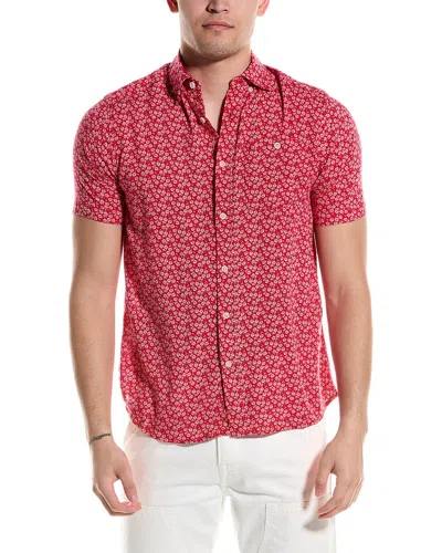 Report Collection Floral Shirt In Red