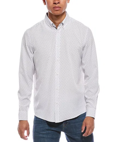 Report Collection Hyper Stretch Shirt In White