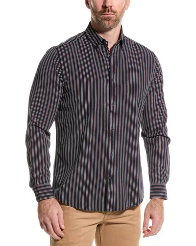 Report Collection Hyper Stretch Shirt In Blue