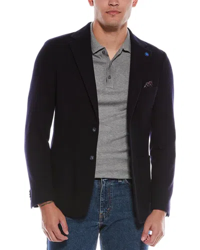 REPORT COLLECTION KNIT WOOL-BLEND SPORTCOAT