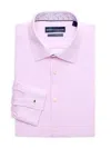 REPORT COLLECTION MEN'S HYPER STRETCH CHECKED DRESS SHIRT