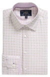 REPORT COLLECTION REPORT COLLECTION PLAID STRETCH SLIM FIT DRESS SHIRT