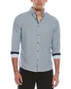 Report Collection Print Sport Shirt In White
