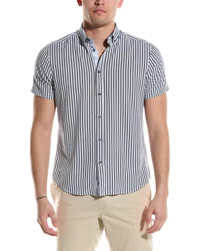 REPORT COLLECTION RECYCLED 4-WAY STRIPE SHIRT