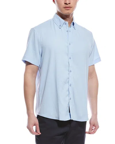 Report Collection Seersucker Shirt In Multi