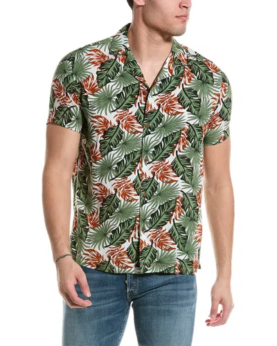 Report Collection Tropical Shirt In Green