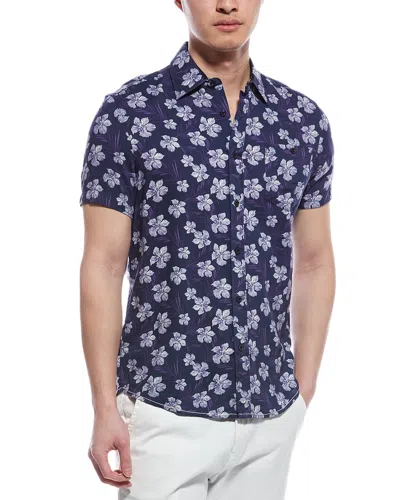 Report Collection Woven Shirt In Blue