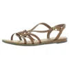 Report Quebec Womens Woven Strappy Flat Sandals In Multi