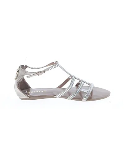Pre-owned Report Sandals In Brown