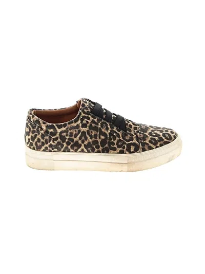 Pre-owned Report Sneakers In Brown