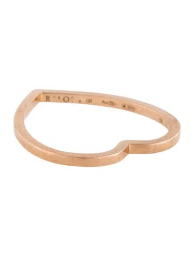 Pre-owned Repossi 18k Antifer Heart Ring In Multicolor