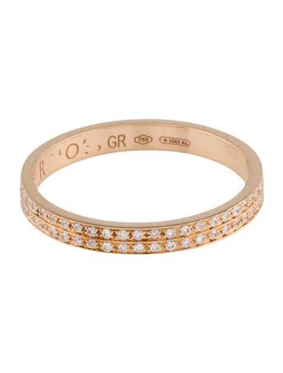 Pre-owned Repossi 18k Diamond Berbère Midi Band In Multi
