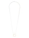 Repossi 18k Rose Gold Antifer Diamond Necklace In Pink