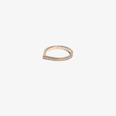 Repossi Antifer 18-karat Rose Gold Diamond Ring In Pink