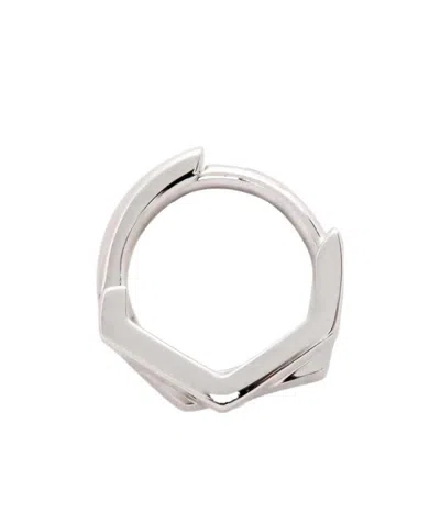 Repossi 18k Wg 2 Row Pin System Antifer In White