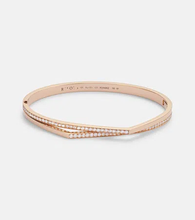 Repossi Antifer 18kt Rose Gold Bracelet With Diamonds