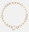 Repossi Antifer 18kt Rose Gold Necklace With Diamonds In Gold