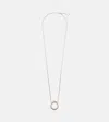 Repossi Antifer 18kt Rose Gold Necklace With Diamonds In Metallic