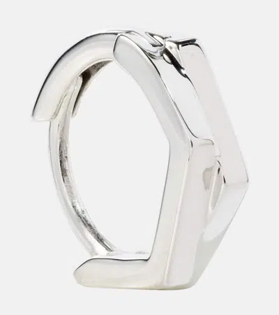 Repossi Antifer 2 Rows 18kt White Gold Single Earring