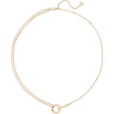Repossi Berbere Modular Diamond Pendant Necklace In Gold