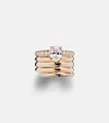 Repossi Blast 18kt Rose-gold Ear Cuff With Diamonds In Gold