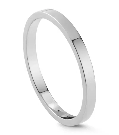 Repossi Platinum Berbere Ring In Silver