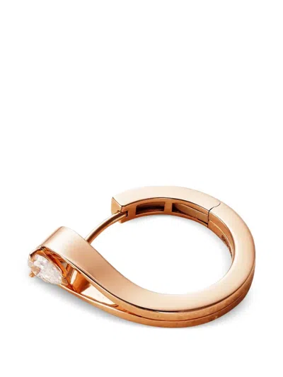 Repossi Serti Diamond Earring In Pink