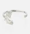 REPOSSI SERTI SUR VIDE 18KT WHITE GOLD RING WITH DIAMONDS