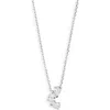 Repossi Serti Sur Vide Diamond Pendant Necklace In Metallic