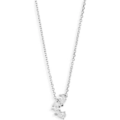 Repossi Serti Sur Vide Diamond Pendant Necklace In Metallic