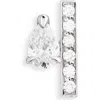 Repossi Serti Sur Vide Diamond Single Stud Earring In White