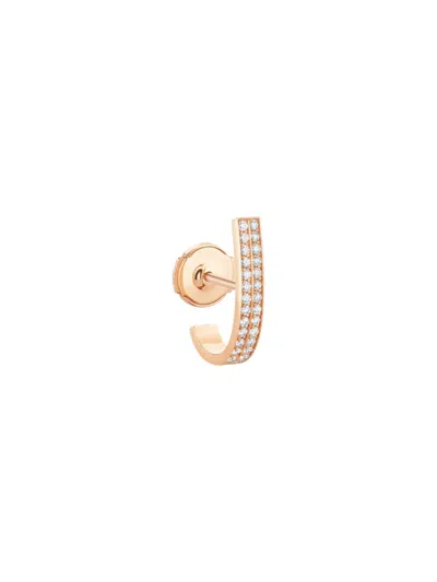 Repossi Women's Berbere 18k Rose Gold & 0.17 Tcw Diamond Single Earring