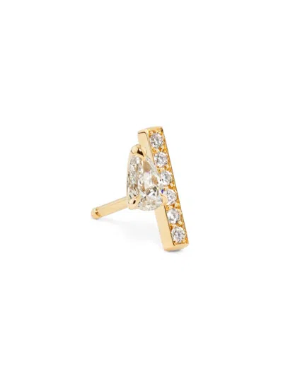 Repossi Women's Serti Sur Vide 18k Rose Gold & 0.32 Tcw Diamond Single Stud Earring