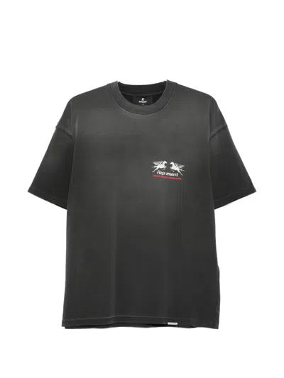 Represent 24 Hour Service Short-sleeve T-shirt In Black