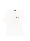 Represent 24 Hour Service Graphic T-shirt In White