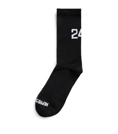 Represent 247 247 Numbers Socks In Black