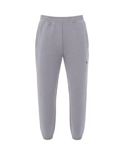 Represent 247 Ash Grey Jogger Elasticated Sweatpants In Gray