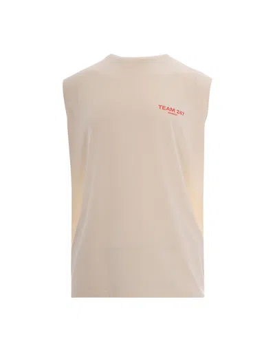 Represent 247 Canotta Oversize 247 Cream In Neutral