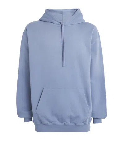 Represent 247 Cotton 247 Motion Oversized Hoodie In Blue