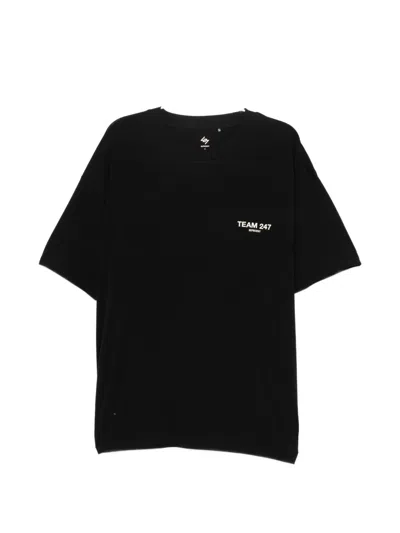 Represent 247 Crew Neck T-shirt In Black
