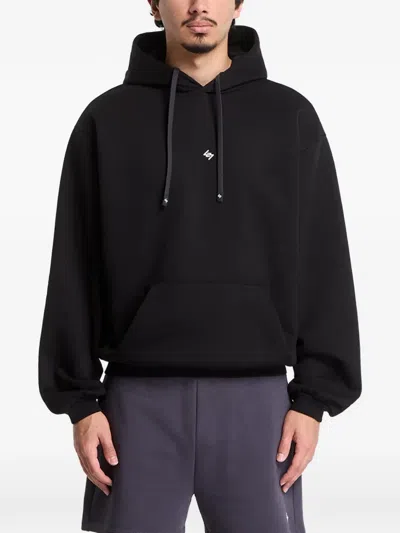 Represent 247 Dna Logo-print Hoodie In Black
