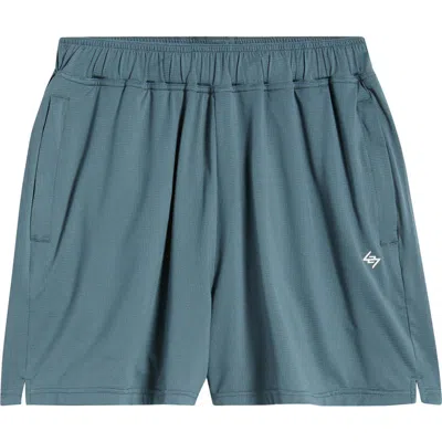 Represent 247 Dna Performance Mesh Shorts In Blue