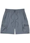 Represent 247 Dna Stretch-jersey Shorts In Blue
