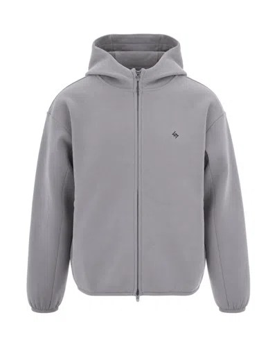 Represent 247 Felpa Con Cappuccio Ash Grey In Gray