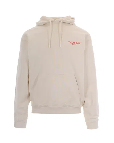 Represent 247 Felpa Oversize 247 Cream In Neutral