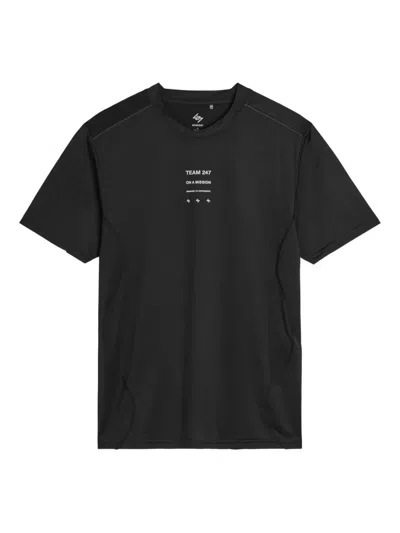 Represent 247 Graphic-print T-shirt In Black
