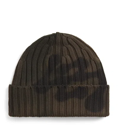 Represent 247 Heavy Ribbed Beanie In Brown